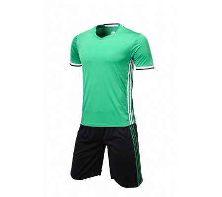 1605 Customize Team Green Soccer Jersey Kit(Shirt+Short)