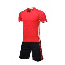 1605 Customize Team Red Soccer Jersey Kit(Shirt+Short)