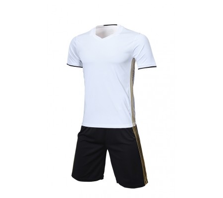 1605 Customize Team White Soccer Jersey Kit(Shirt+Short)