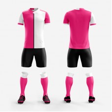 1701 Customize Team Pink Soccer Jersey Kit(Shirt+Short)