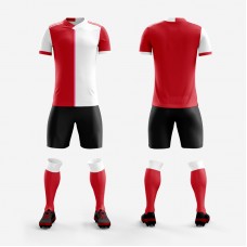 1701 Customize Team Red Soccer Jersey Kit(Shirt+Short)