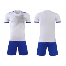 1703 Customize Team White Soccer Jersey Kit(Shirt+Short)