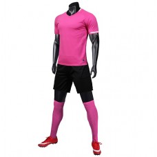 1901 Customize Team Dark Pink Soccer Jersey Kit(Shirt+Short)