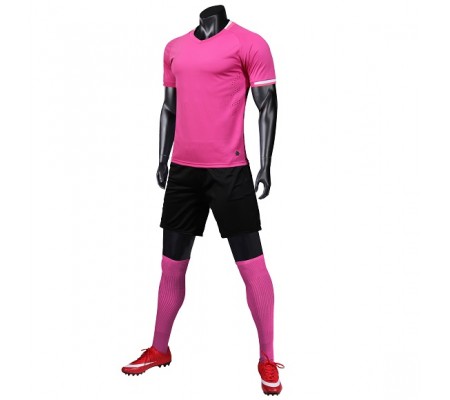 1901 Customize Team Dark Pink Soccer Jersey Kit(Shirt+Short)