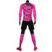 1901 Customize Team Dark Pink Long Sleeve Soccer Jersey Kit(Shirt+Short)