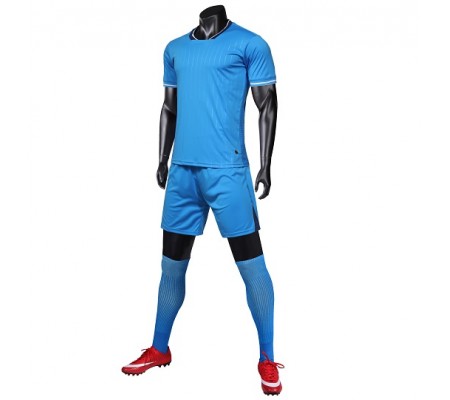 1905 Customize Team Sky Blue Soccer Jersey Kit(Shirt+Short)