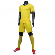 1905 Customize Team Yellow Soccer Jersey Kit(Shirt+Short)