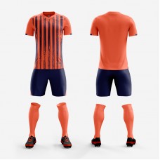 1906 Customize Team Orange Soccer Jersey Kit(Shirt+Short)