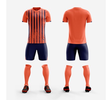 1906 Customize Team Orange Soccer Jersey Kit(Shirt+Short)