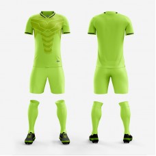 1907 Customize Team Green Soccer Jersey Kit(Shirt+Short)