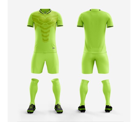 1907 Customize Team Green Soccer Jersey Kit(Shirt+Short)