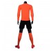 1908 Customize Team Orange Long Sleeve Soccer Jersey Kit(Shirt+Short)