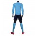 1908 Customize Team Sky Blue Long Sleeve Soccer Jersey Kit(Shirt+Short)