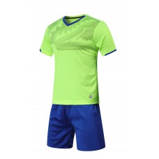 2002 Customize Team Green Soccer Jersey Kit(Shirt+Short)