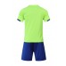 2002 Customize Team Green Soccer Jersey Kit(Shirt+Short)