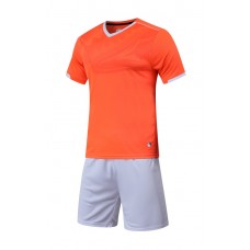 2002 Customize Team Orange Soccer Jersey Kit(Shirt+Short)