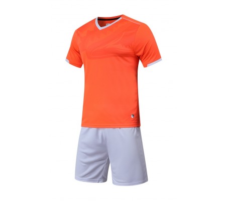 2002 Customize Team Orange Soccer Jersey Kit(Shirt+Short)