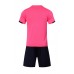 2002 Customize Team Pink Soccer Jersey Kit(Shirt+Short)