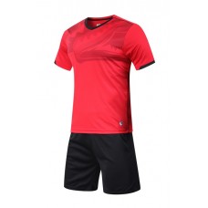 2002 Customize Team Red Soccer Jersey Kit(Shirt+Short)