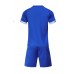 2003 Customize Team Blue Soccer Jersey Kit(Shirt+Short)