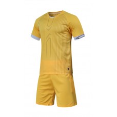 2003 Customize Team Yellow Soccer Jersey Kit(Shirt+Short)