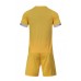 2003 Customize Team Yellow Soccer Jersey Kit(Shirt+Short)