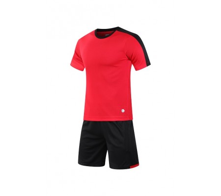 2004 Customize Team Red Soccer Jersey Kit(Shirt+Short)