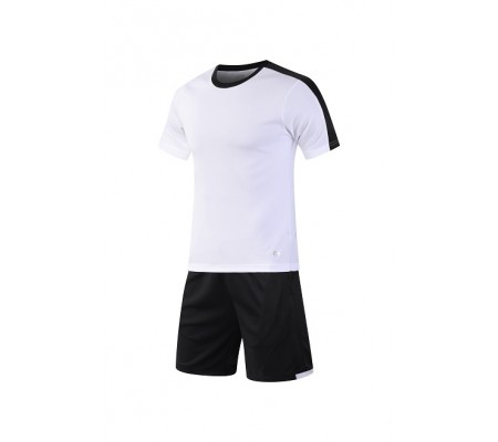 2004 Customize Team White Soccer Jersey Kit(Shirt+Short)