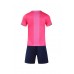 2005 Customize Team Pink Soccer Jersey Kit(Shirt+Short)