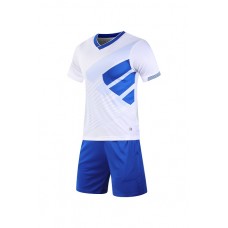 2005 Customize Team White Soccer Jersey Kit(Shirt+Short)