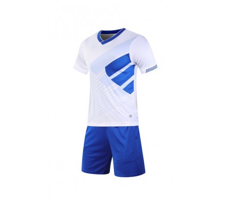 2005 Customize Team White Soccer Jersey Kit(Shirt+Short)