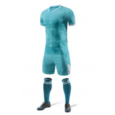 2801 Customize Team Sky Blue Soccer Jersey Kit(Shirt+Short)