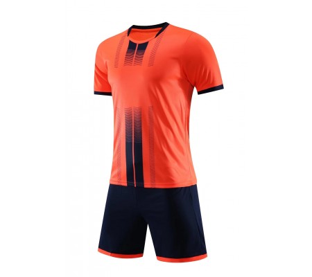 2802 Customize Team Red Soccer Jersey Kit(Shirt+Short)