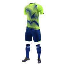 2803 Customize Team Green Soccer Jersey Kit(Shirt+Short)