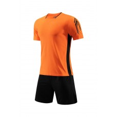 2805 Customize Team Orange Soccer Jersey Kit(Shirt+Short)