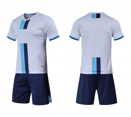 1703 Customize Team White Children's Soccer Jersey Kit(Shirt+Short)