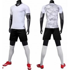 1708 Customize Team White Children's Soccer Jersey Kit(Shirt+Short)