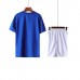 1902 Customize Team Blue Children's Soccer Jersey Kit(Shirt+Short)