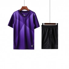 1902 Customize Team Purple Children's Soccer Jersey Kit(Shirt+Short)