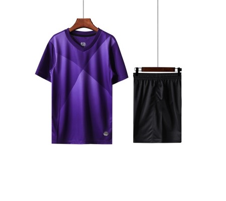 1902 Customize Team Purple Children's Soccer Jersey Kit(Shirt+Short)