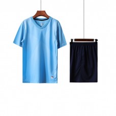 1902 Customize Team Sky Blue Children's Soccer Jersey Kit(Shirt+Short)