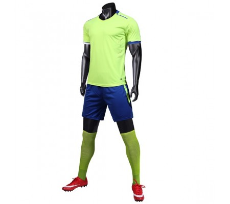 1904 Customize Team Green Children's Soccer Jersey Kit(Shirt+Short)