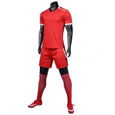 1904 Customize Team Red Children's Soccer Jersey Kit(Shirt+Short)