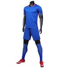 1905 Customize Team Blue Children's Soccer Jersey Kit(Shirt+Short)