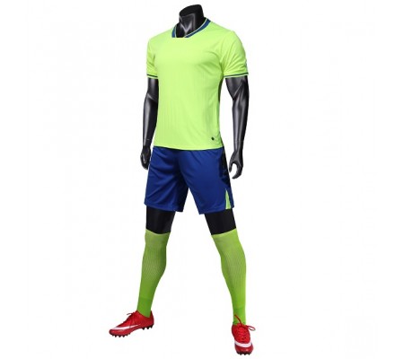 1905 Customize Team Green Children's Soccer Jersey Kit(Shirt+Short)