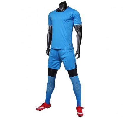 1905 Customize Team Sky Blue Children's Soccer Jersey Kit(Shirt+Short)