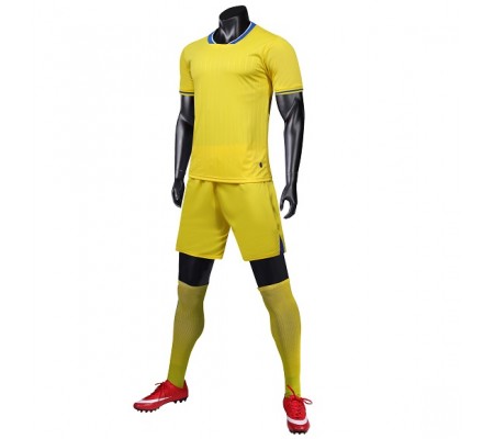 1905 Customize Team Yellow Children's Soccer Jersey Kit(Shirt+Short)