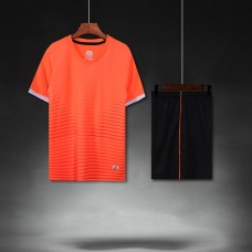 1908 Customize Team Orange Children's Soccer Jersey Kit(Shirt+Short)