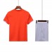 2002 Customize Team Orange Children's Soccer Jersey Kit(Shirt+Short)