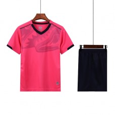 2002 Customize Team Pink Children's Soccer Jersey Kit(Shirt+Short)